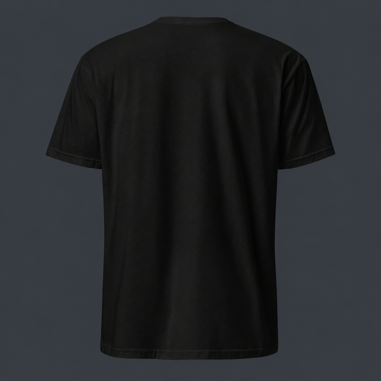 Black '4 AM NATION' t-shirt on a dark gray background