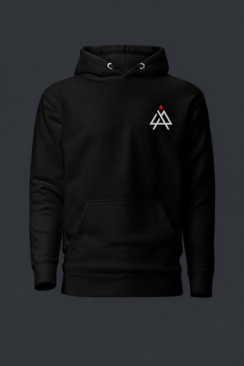 Black hoodie with '4 AM NATION' logo on the chest against a dark background