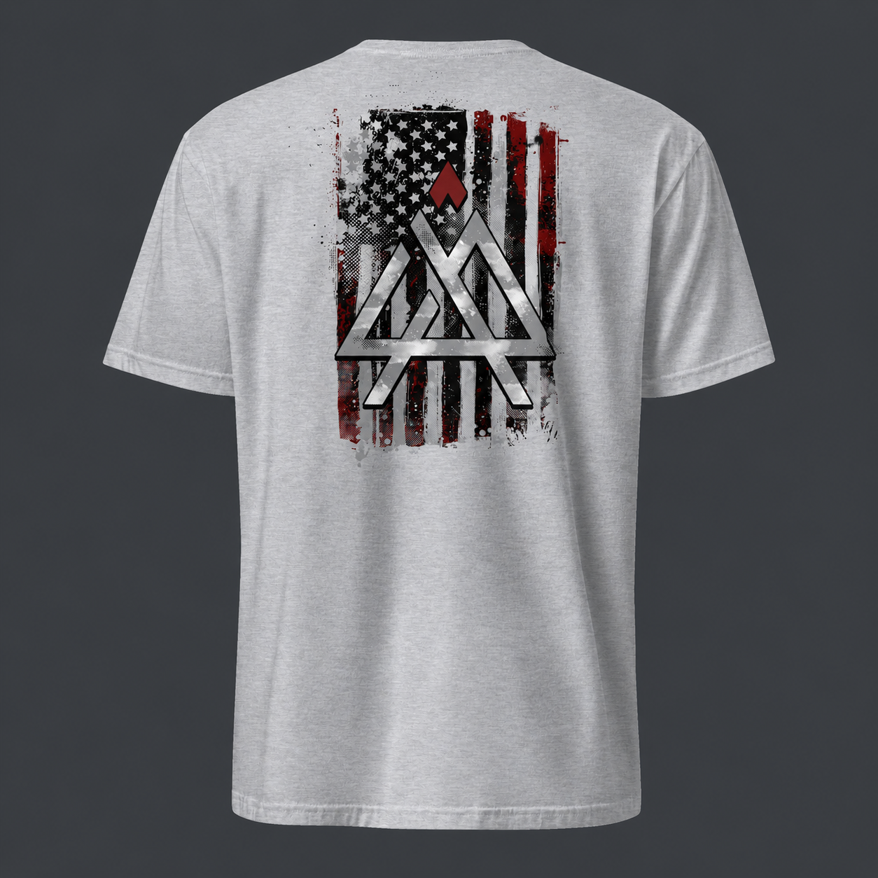 Sports Grey 4 AM Nation Flag