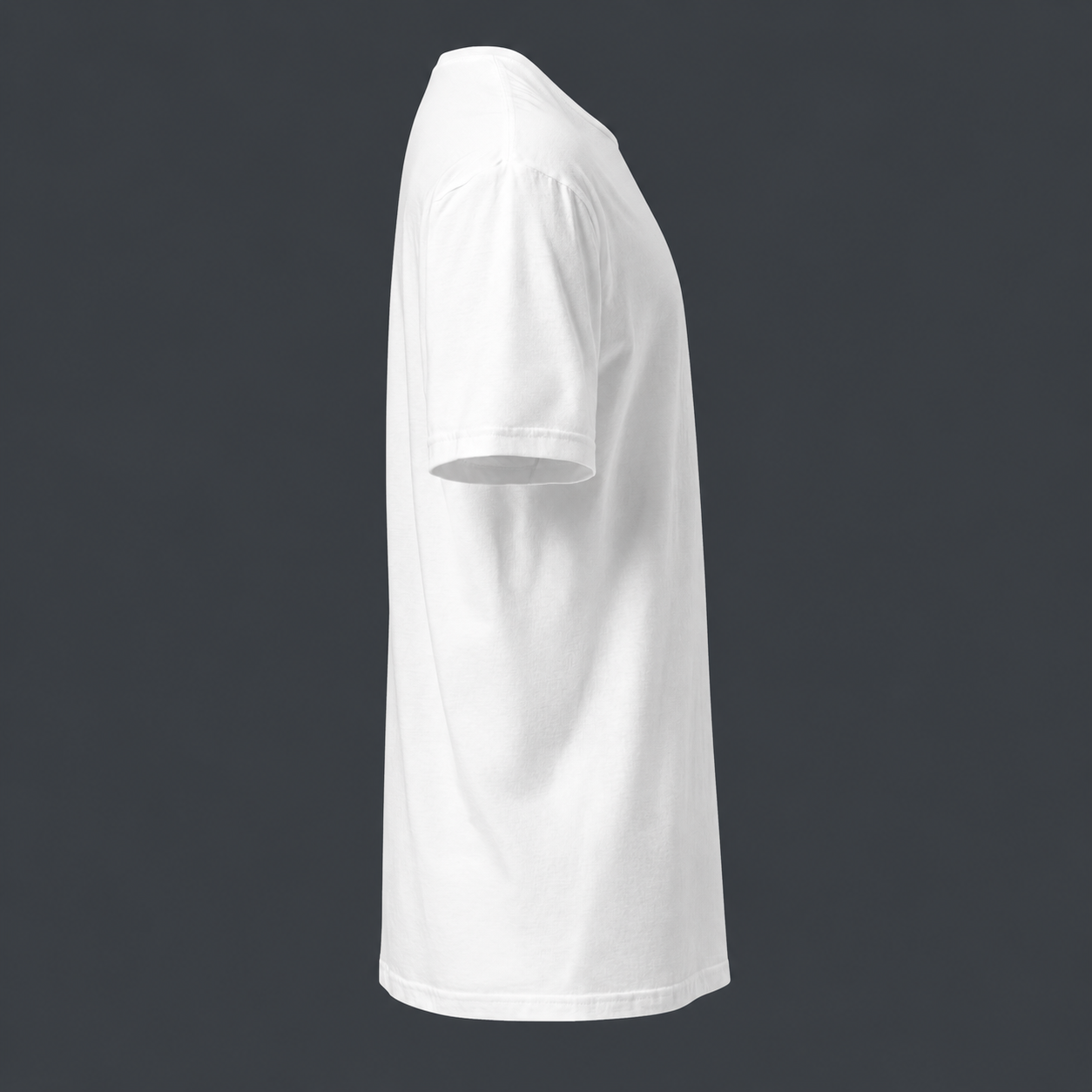 White '4 AM NATION' t-shirt with on a dark background