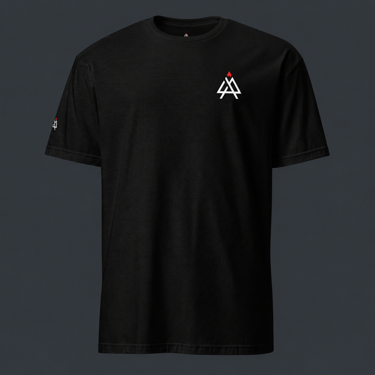 Black t-shirt with '4AM Nation' logo on a dark background
