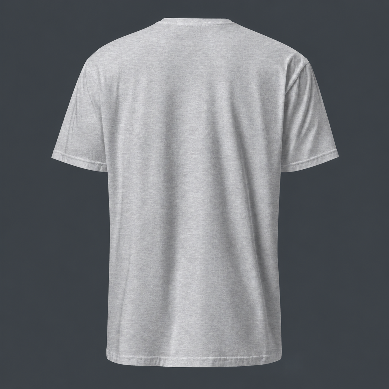 Gray '4 AM NATION' t-shirt on a black background