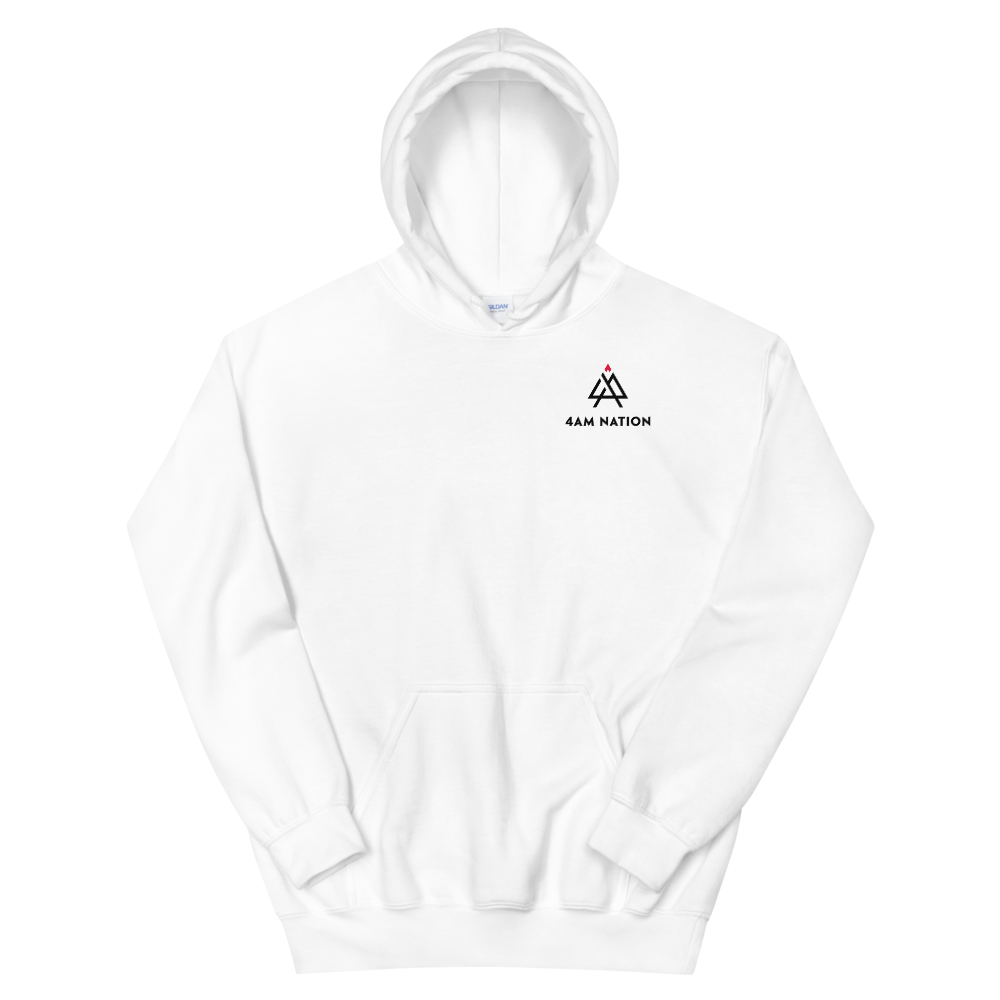 WHITE - BLACK LOGO RED TIP