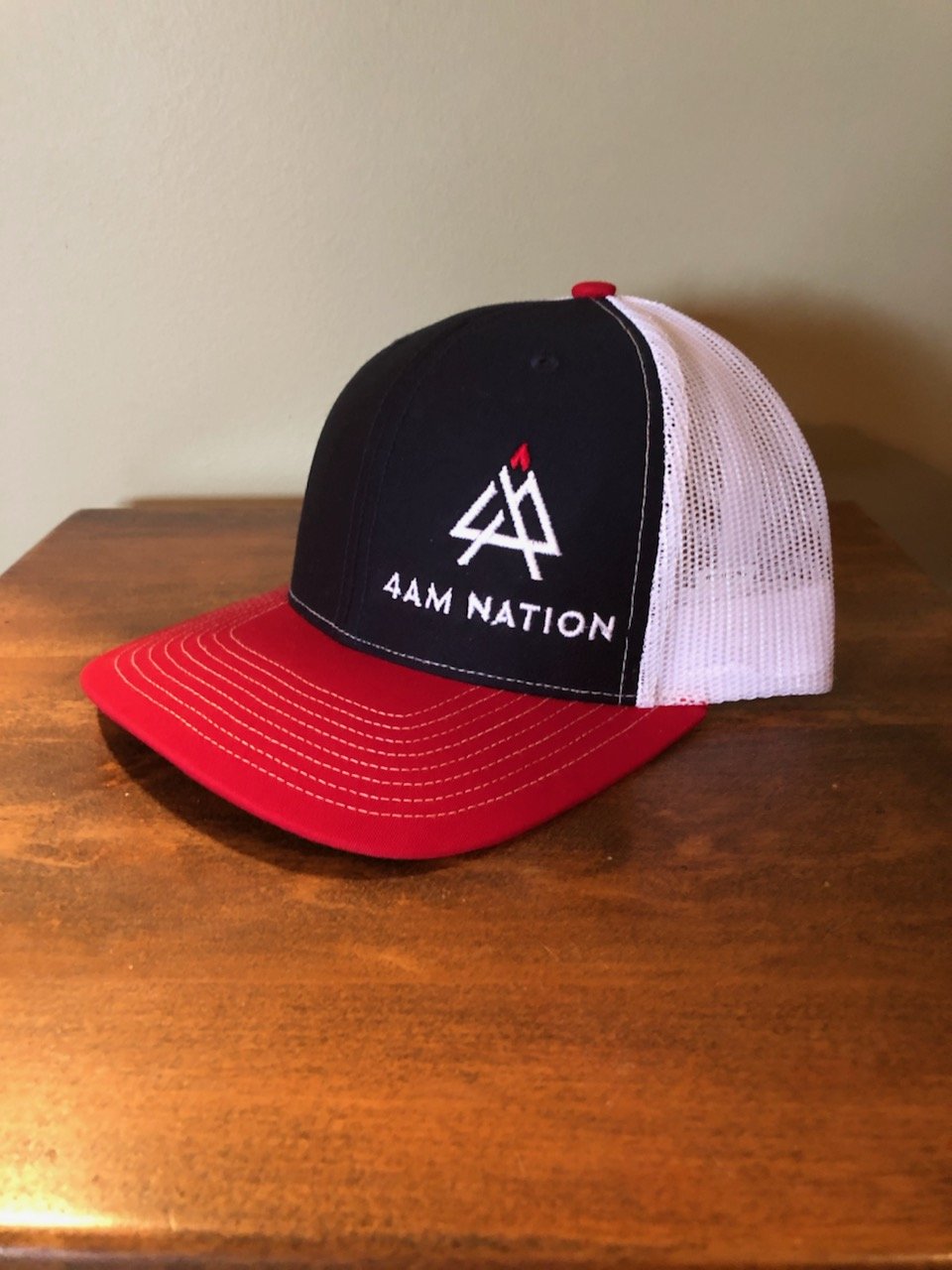 NAVY WHITE AND RED