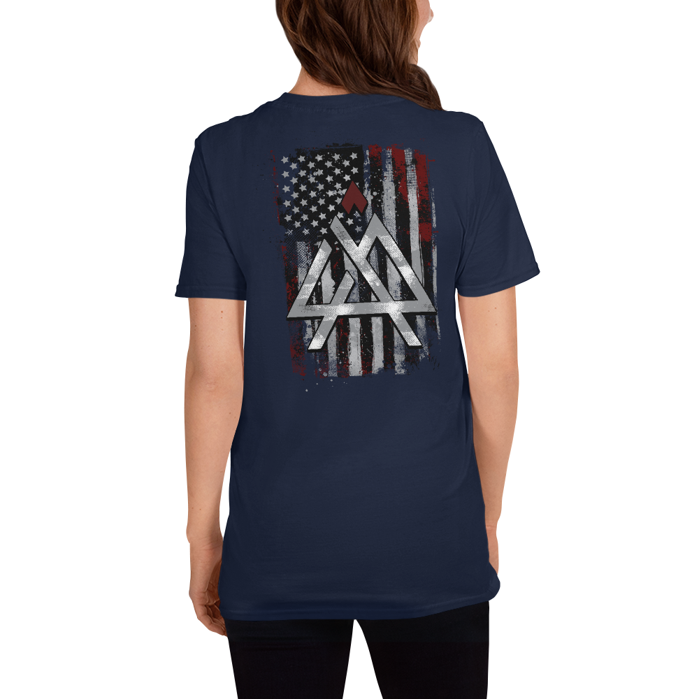 Navy 4 AM Nation Flag